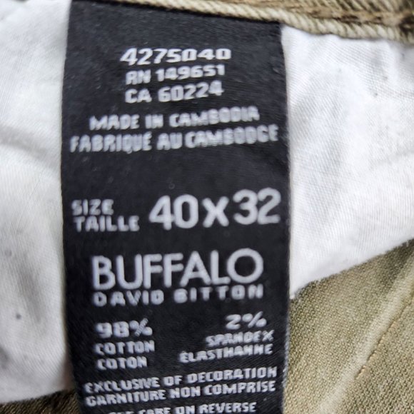 Buffalo men's tan jeans 40x32 - Picture 4 of 4